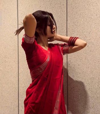 রক্তমঞ্জরী | টাংগাইলে এর হেন্ডলোম শাড়ী |_img_0