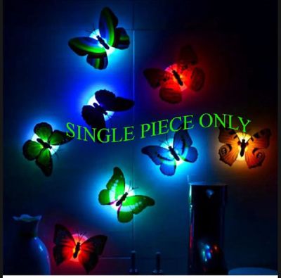 Butterfly shaped home decorating wall light | Color changing LED Wall Sticker | Single_img_3