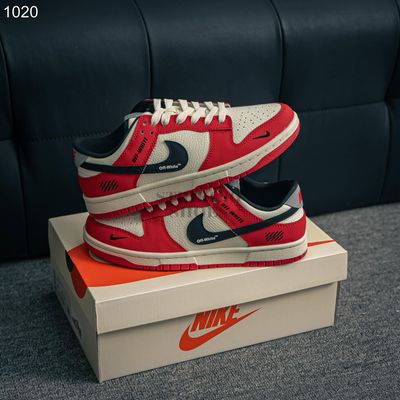 Nike Dunk Low Off-White University Red_img_1