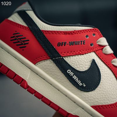 Nike Dunk Low Off-White University Red_img_2