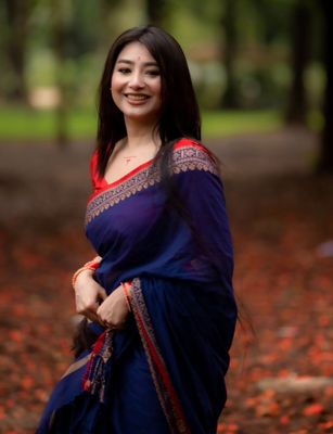 নীল অন্তরীক্ষ | টাংগাইলে এর হেন্ডলোম শাড়ী |_img_4