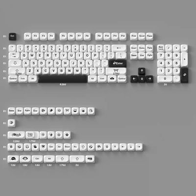 Minimalist MOA Profile 143 Keys PBT Keycaps Set_img_0
