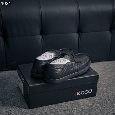 ECCO men's black loafer shoes_img_3