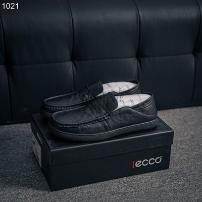 ECCO men's black loafer shoes_img_4