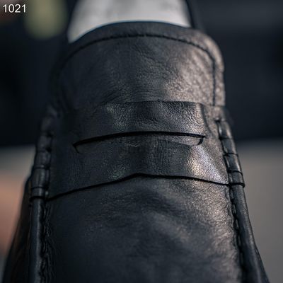 ECCO men's black loafer shoes_img_5