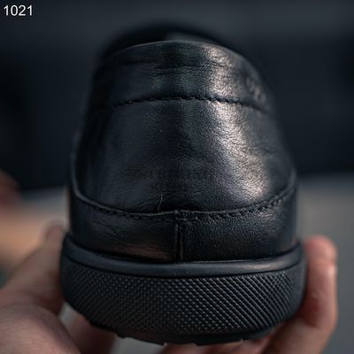 ECCO men's black loafer shoes_img_6