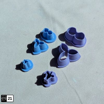 Orchid Flower Petal Clay Cutter Set – 6 Pcs Polymer Clay & Fondant Tool | InDecorBD_img_0