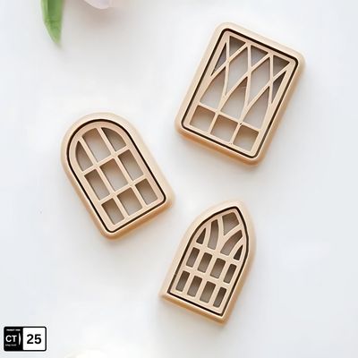 Window Polymer Clay Cutter Set – 3 Pcs Geometric Craft Tool | InDecorBD_img_0