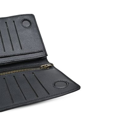 ProX High Quality Original Cow Leather Wallet_PW-2715 Black_img_2