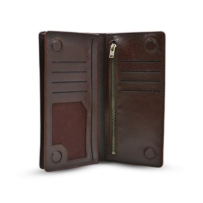 ProX High Quality Original Cow Leather Wallet_PW-2715 Dark Coffee_img_2