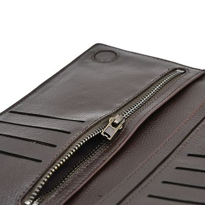 ProX High Quality Original Cow Leather Wallet_PW-2715 Dark Coffee_img_3