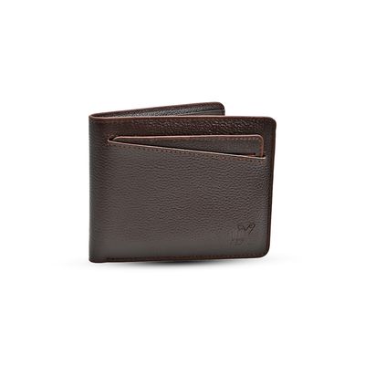 ProX High Quality Original Cow Leather Wallet_FW-2739 Deep Coffee_img_1