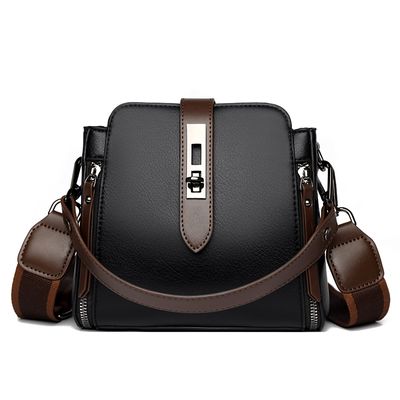 High-quality Messenger Bags For Women Luxury Crossbody Shoulder Bags Female(Black)_img_0
