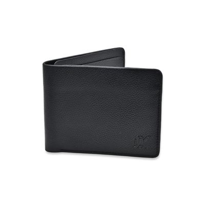 ProX High Quality Original Cow Leather Wallet_FW-2746 Black_img_1