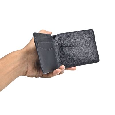 ProX High Quality Original Cow Leather Wallet_FW-2746 Black_img_2