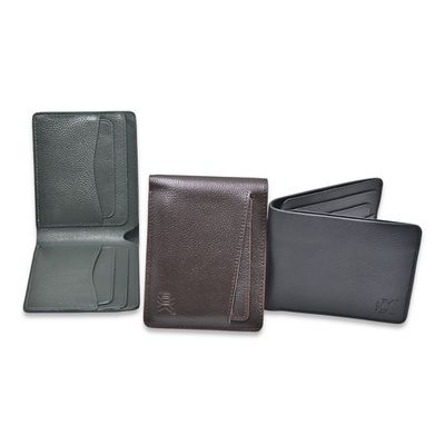 ProX High Quality Original Cow Leather Wallet_FW-2746 Black_img_6