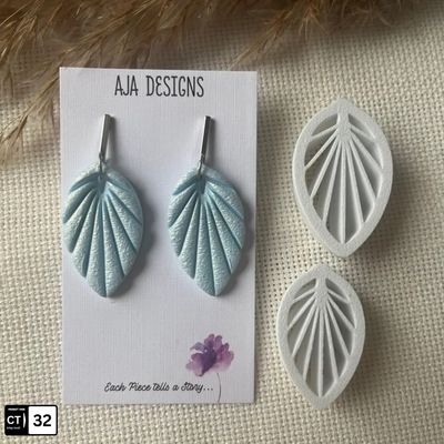 Leaf Vein Polymer Clay Cutter – Jewelry & Craft Tool (1 Pc) | InDecorBD_img_0