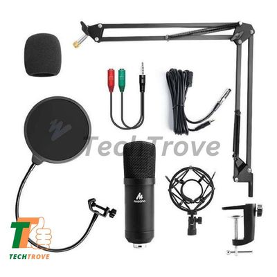 MAONO AU-A03 Condenser Microphone Professional Podcast Studio Microphone Audio 3.5mm Computer Mic For Live Streaming_img_1