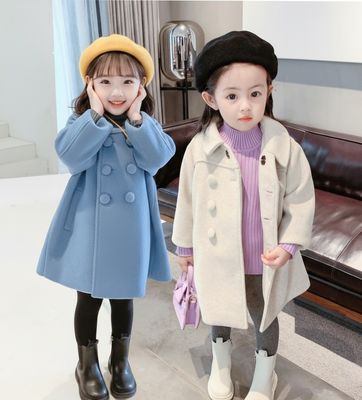Kids Winter Woolen Long Coat – Stylish & Cozy Outerwear (1 -7 years) for yours ANGEL_img_0
