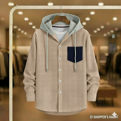 Export Quality corduroy hooded shirt for winter 0053_img_1