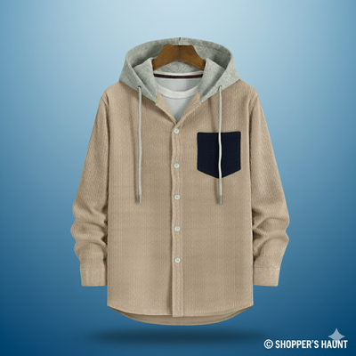 Export Quality corduroy hooded shirt for winter 0053_img_2