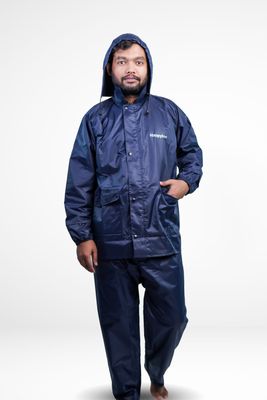 100% Water proof High quality Rain Coat With Pant_img_1