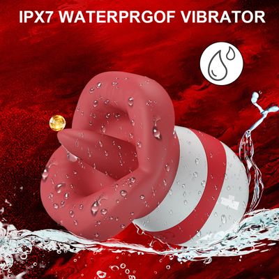 Licking Vibrator Clit Nipple Rose Tongue Tease Stimulator G Spot Anal Female Mastrubator Adult Goods Sex Toys for Women_img_1