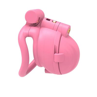 NEW TUSK Design Removable Slide Cap Humanized Cock Cage Male Chastity Device 2 Types Penis Rings Available Adult Sex Toys_img_5