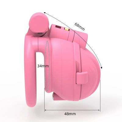 NEW TUSK Design Removable Slide Cap Humanized Cock Cage Male Chastity Device 2 Types Penis Rings Available Adult Sex Toys_img_7
