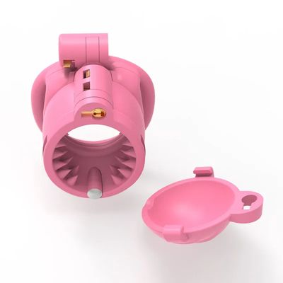 NEW TUSK Design Removable Slide Cap Humanized Cock Cage Male Chastity Device 2 Types Penis Rings Available Adult Sex Toys_img_6