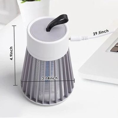DURAGS Mosquito Trap Zapper Portable Mosquito Killing Lamp Electric Mosquito Lamps Rechargeable Electronic Insect Attractant Trap for Home Office Bedroom Baby Room Camping_img_2