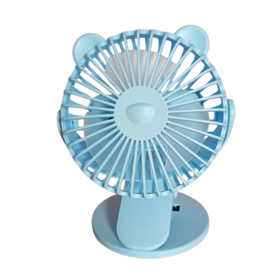 USB Table Fan Mini Wind Power Handheld Clip Fan Desktop Convenient Portable Student Cute Small Cooling Ventilador 360 Rotation_img_1