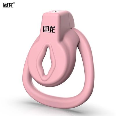 Chastity Lock for Men Chaste and Breathable Cobra Penis Fake Female Ring Masturbator Sex Toy CD Lock Three Rings Chastity Cage_img_5