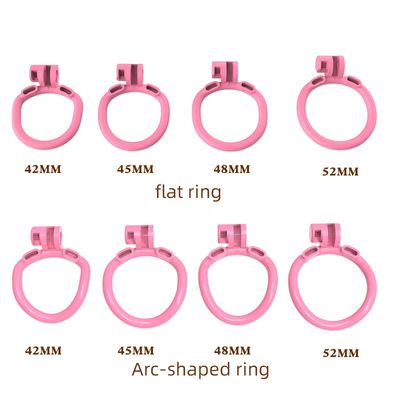 24 New Mini Beehive Chastity Lock Pink Breathable CB Lock Men's Chastity Device Fun Supplies Sexy Toys for Men Cock Cage Sextoy_img_6