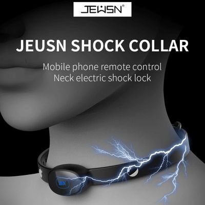 Electric Shock Collar Remote Control Thrilling Vibration Training Sex Toy Multifunctional 10 Modes Full Body Waterproof Adult 18_img_0