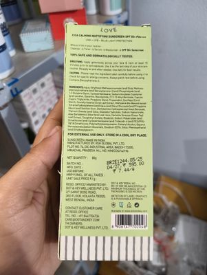 Dot & Key CICA Calming Mattifying Sunscreen SPF 50 PA++++ | 80g_img_2