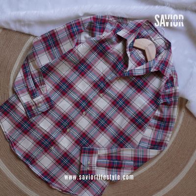 Royal Red - Pocketless Full Sleeve Check inbox_img_0