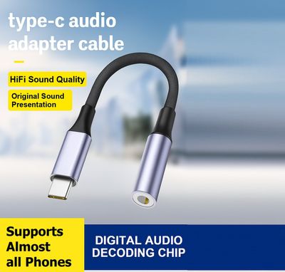 USB C to 3.5mm Audio Adapter with DAC ic_img_0