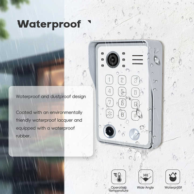 Ecodesh Video Door Bell/Phone 1080P Camera, Touch Screen Monitor with_img_2