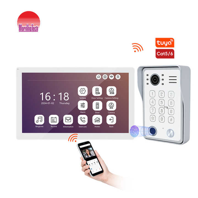 Ecodesh Video Door Bell/Phone 1080P Camera, Touch Screen Monitor with_img_1