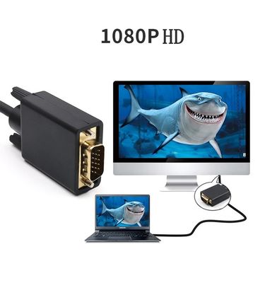 HDMI to VGA converter cable 1.8 Meter for VGA input based monitors_img_4