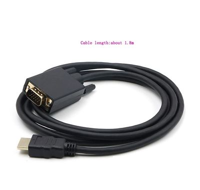 HDMI to VGA converter cable 1.8 Meter for VGA input based monitors_img_5
