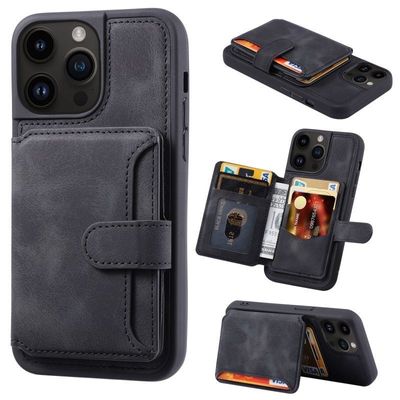 Attached Wallet Soft Finish Leather Case_img_2