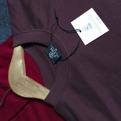4 pcs Solid Oversized Drop Shoulder T-shirt Combo (FREE DELIVERY)_img_4