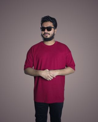 4 pcs Solid Oversized Drop Shoulder T-shirt Combo (FREE DELIVERY)_img_7