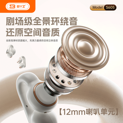 Clip-on TWS Bluetooth Headset S605_img_1