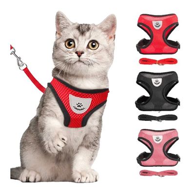 Cat Jacket Harness And Leash Set Puppy/Cat Vest Harness_img_0