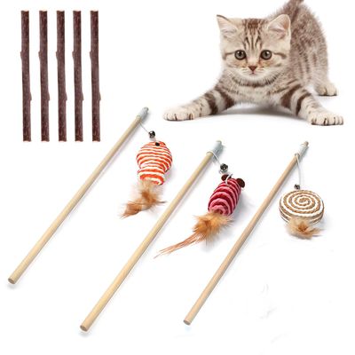 Cat Wooden Stick Toy_img_1