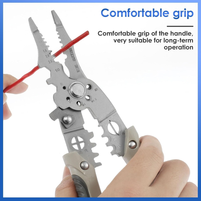 uosen multi-functional electrical special wire stripper wire stripper wire cutter wire cutter wire stripping leather wire stripper_img_0