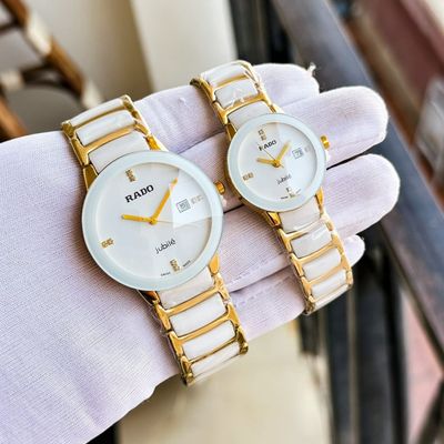 Rado Centrix jubilee Cuple watch golden White_img_1
